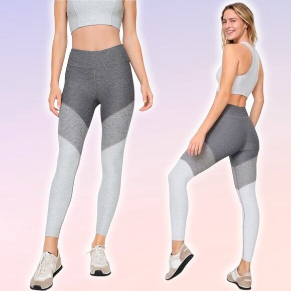 OUTDOOR VOICES Springs 7/8 Legging Sz Small Graphite Ash Dove - Picture 1 of 7